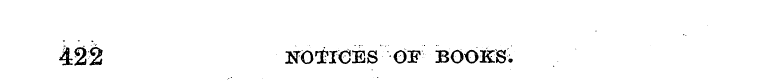 42i} NOTICES OF B0OK&