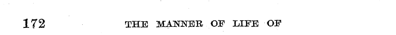 172 THE MANNER OF LIFE OF
