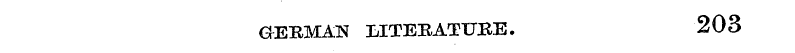 GERMAN LITERATURE. 203