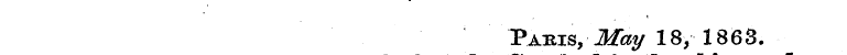 i Pakis, May 18, 1863.