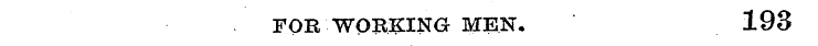 FOR WOBKING MEN, 193