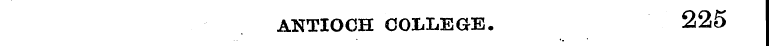 ANTIOCH COLLEGE. 225
