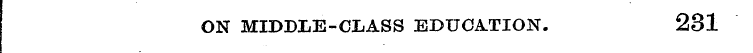 ON MIDDLE-CLASS EDUCATION. 231