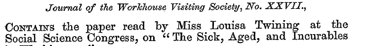 Journal of the Workhouse Visiting Societ...