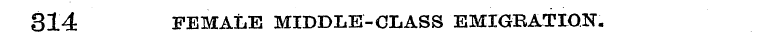 314 FEMALE MIDDLE-CLASS EMIGRATION.