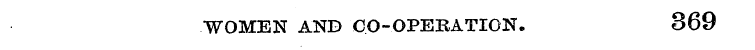 WOMEN AND CO-OPERATION. 369