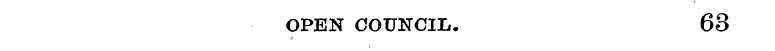 OPEN COUNCIL. 68