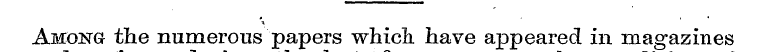 Among the numerous papers which have app...