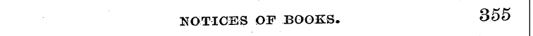 355 NOTICES OF BOOKS.
