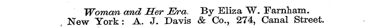 , New W York oman : and A. Her J. Davis ...
