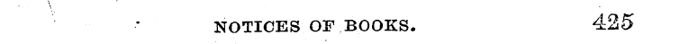 NOTICES OF BOOKS. 425