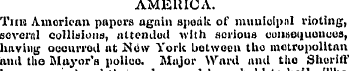 AMERICA. This American papers again spea...
