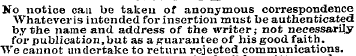 No notice can be taken of anonymous corr...