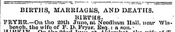 BIRTHS, MARRIAGES, AND DEATHS. 1UUTHS. 1...