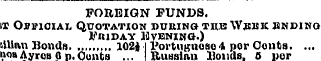 FOREIGN FUNDS. it OjmoiAL Quotation duri...