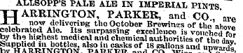 ALLSOPP'S PALE ALE IN IMPERIAL PINTS H A...