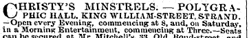 CHRISTY'S MINSTRELS. — POLTGRAVJ PHIC HA...