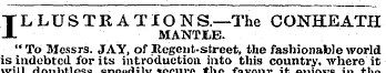 ILL USTRATIONS.—The CONKEATH MANTtE. " T...