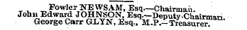 t v. ¦ DI ovl ^ T ^M^ S ^' Esq —Chairman...
