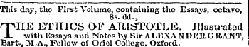 This day, tho First Volume, containing t...