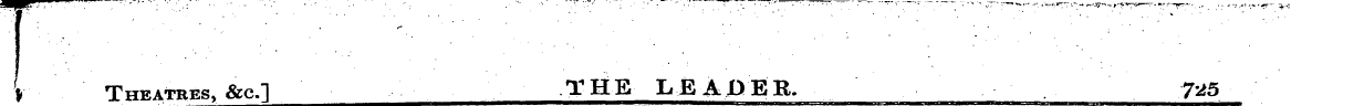 V Theatres, &c] THE LEADER. y25
