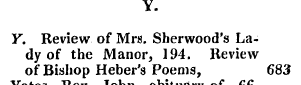 Y. Y, Review of Mrs. Sherwood's Lady of ...
