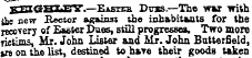 SEIGHXiEnr. —Easter Buss.—The war with i...