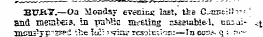 BUK7.—Oa Monday evening last, tke C-crc:...
