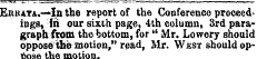 Euhata.—Ih the report of the Conference ...