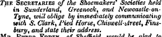 Tpr. Secretaries of the Shoemakers' Soci...