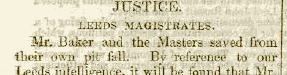 JUSTICE. LKEDS MAGISTRATES. Mr. Baker au...