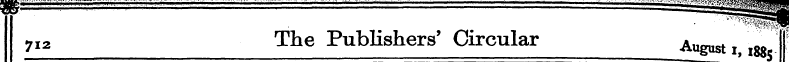 7i2 The Publishers' Circular August ^ ig...