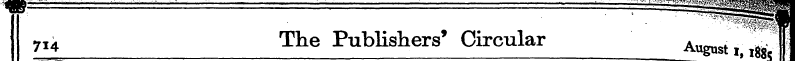 714 71A The Publishers' Circular August ...