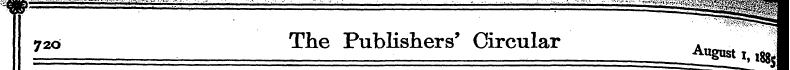 ' 7_b The Publishers' Circular August , ...