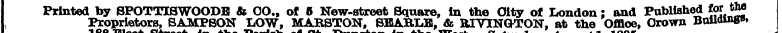 Printed Proprietors 188 by Fleet BPOTTTS...