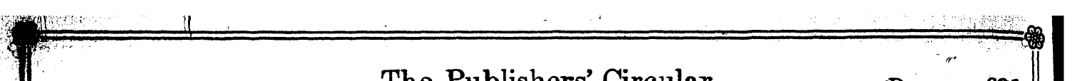 I7U4 The Publishers'Circular Dec 31, tss...