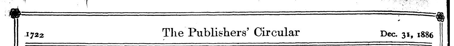 1722 The Publishers' Circular Dec. 31,18...