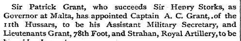 Sir Patrick Grant, who succeeds Sir Henr...