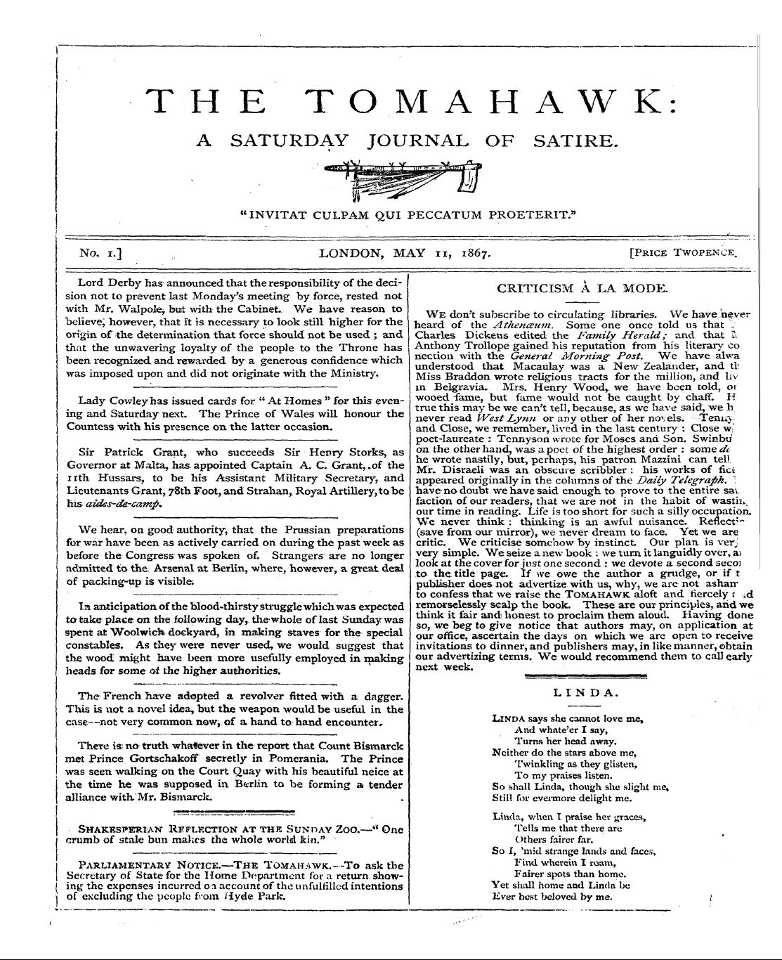Tomahawk (1867-1870)