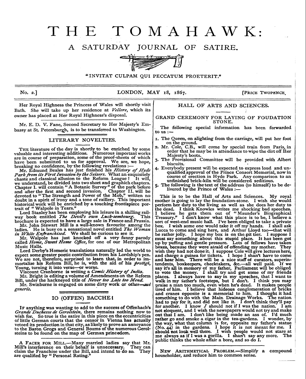 Tomahawk (1867-1870)