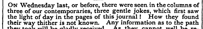 three On Wednesday of our contemporaries...