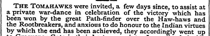 The Tomahawks were invited, a few days s...