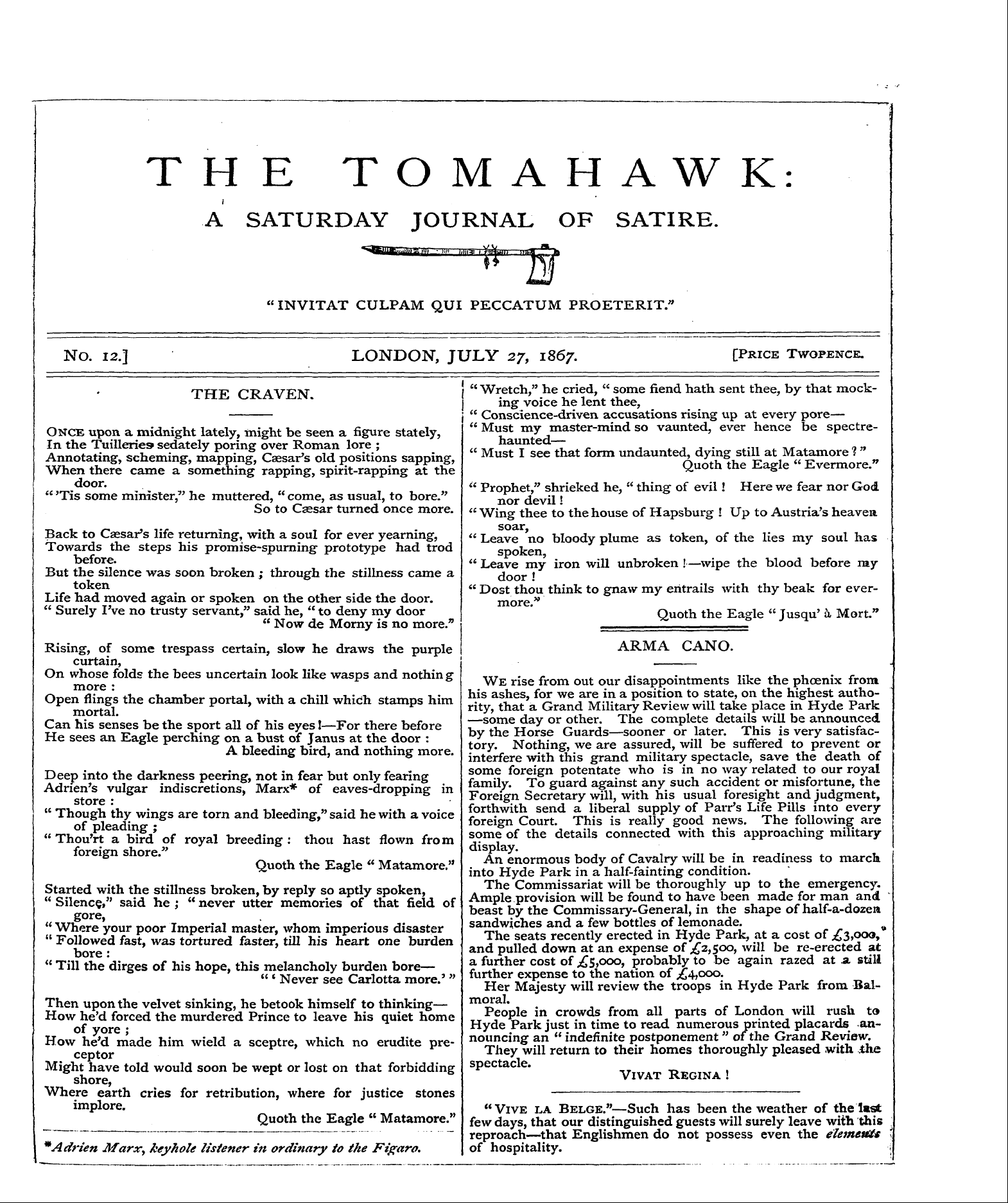 Tomahawk (1867-1870)
