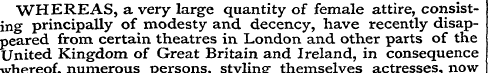 WHEREAS, a very large quantity of female...