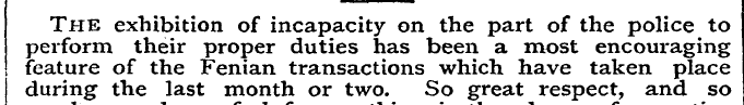 The exhibition of incapacity on the part...