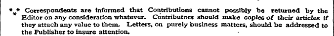 * ^ * Editor Correspondent on any consid...