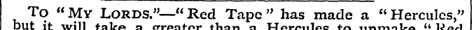 but To it " will My take Lords a . great...