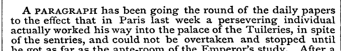 A paragraph has been going the round of ...