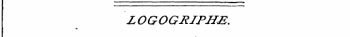 LOGOGRIPHE.