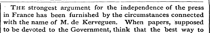 The strongest argument for the independe...